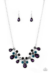 Debutante Drama Purple Necklace