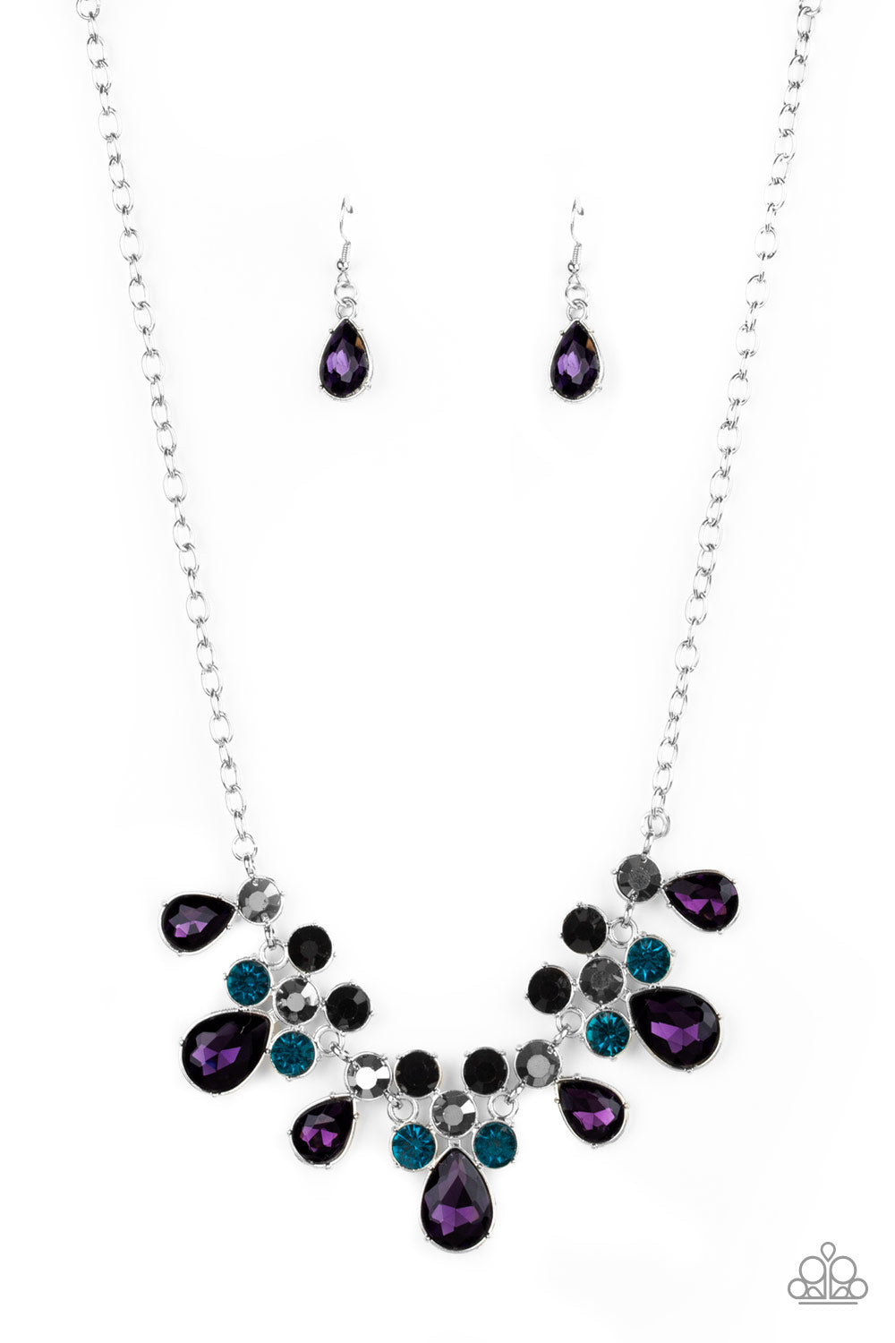 Debutante Drama Purple Necklace
