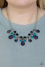 Load image into Gallery viewer, Debutante Drama Purple Necklace
