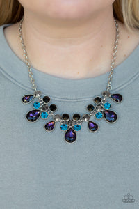 Debutante Drama Purple Necklace