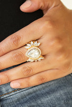 Load image into Gallery viewer, Regal Regalia- Gold ring

