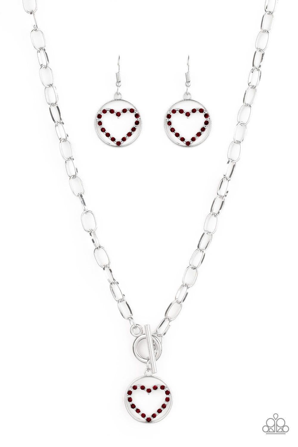 With My Whole Heart - Red necklace