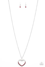 Load image into Gallery viewer, Bighearted - Red necklace
