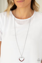 Load image into Gallery viewer, Bighearted - Red necklace
