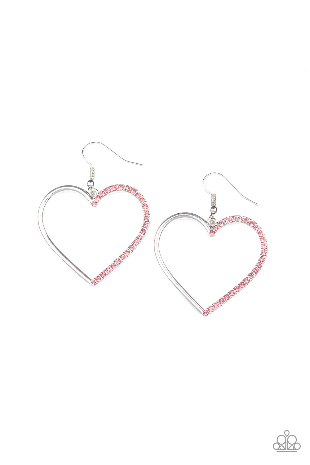 First Date Dazzle - Pink earring