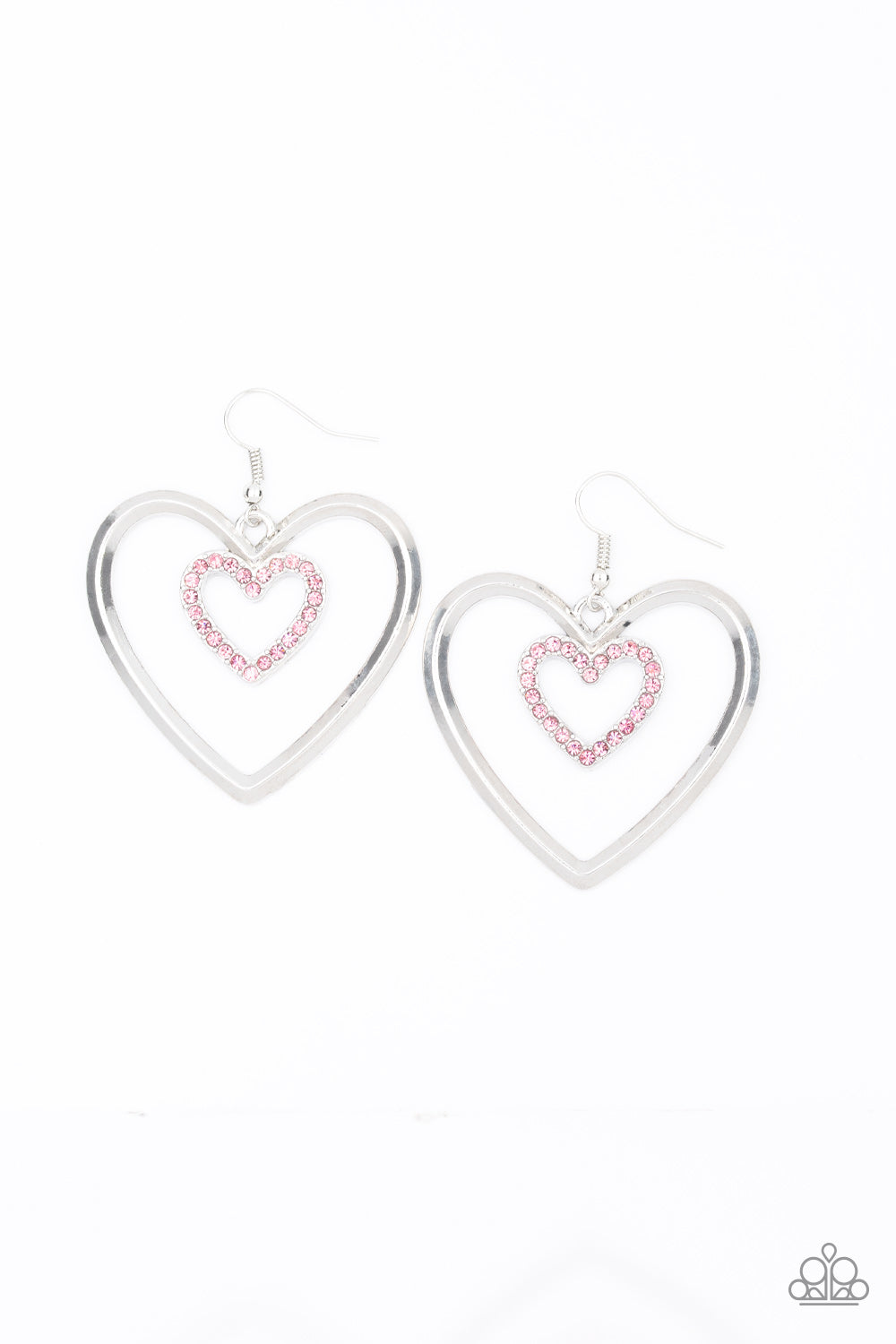 Heart Candy Couture - Pink earring