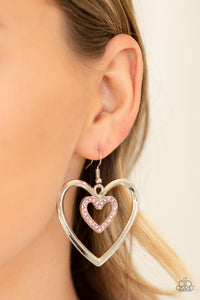 Heart Candy Couture - Pink earring