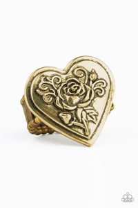 Beloved Bloom - Brass ring