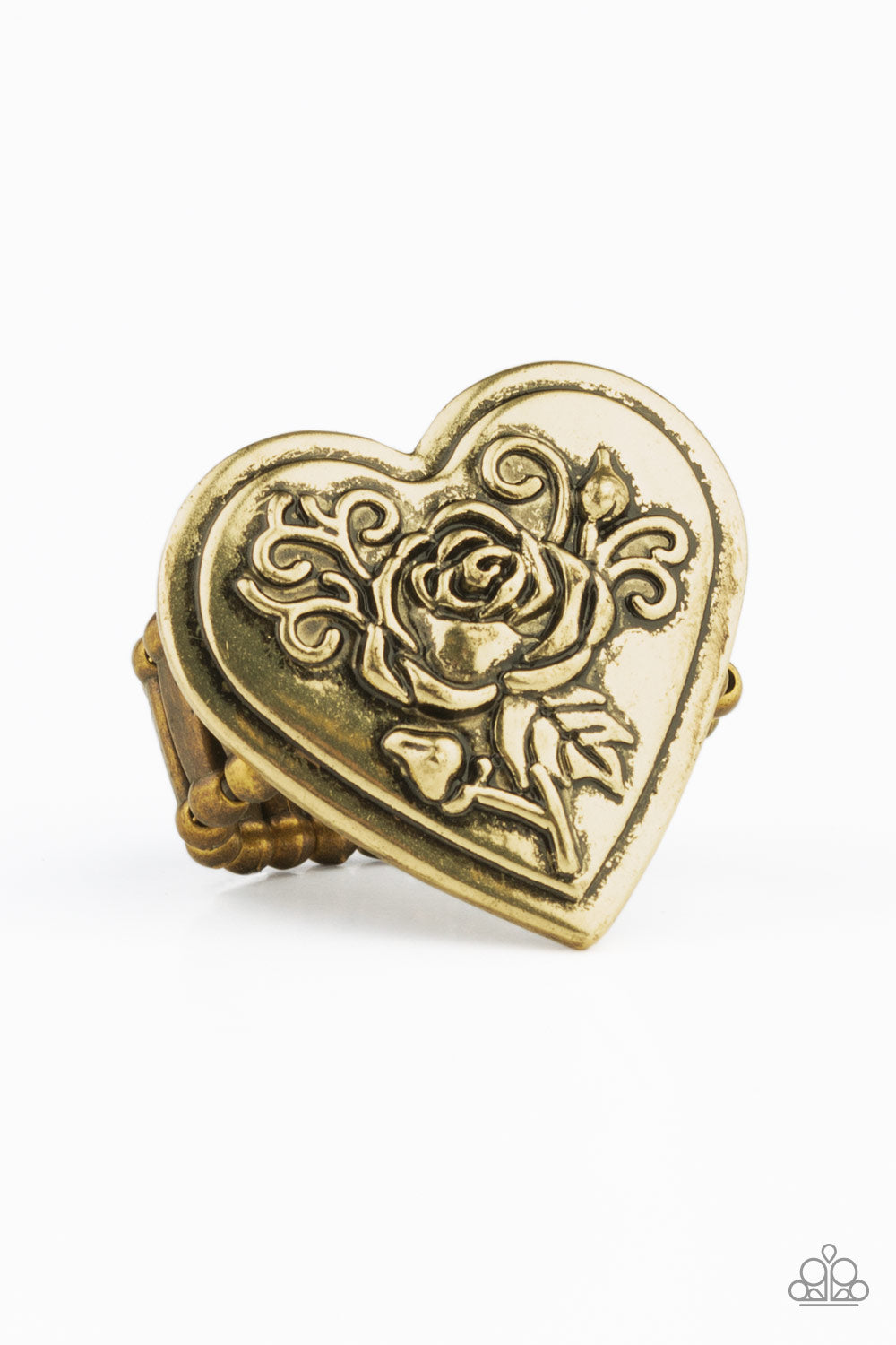 Beloved Bloom - Brass ring