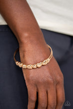 Load image into Gallery viewer, Totally Tenderhearted - Gold bracelet
