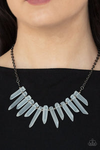 Ice age Intensity black necklace