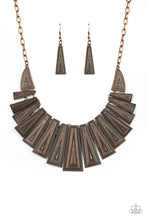 Load image into Gallery viewer, Metro Mane - Copper Necklace
