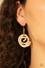 Load image into Gallery viewer, Statement Swirl - Gold Necklace
