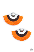 Load image into Gallery viewer, Fan The FLAMBOYANCE - Orange Earring
