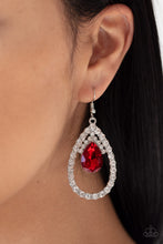 Load image into Gallery viewer, Trendsetting Twinkle - Red Earring
