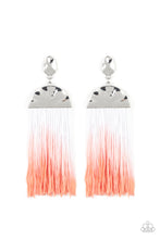 Load image into Gallery viewer, Rope Them In - Orange Earring
