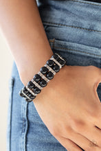 Load image into Gallery viewer, Glowing Glam - Black bracelet
