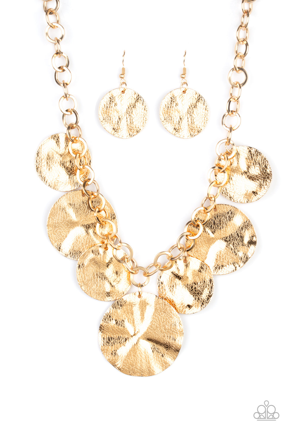 Barely Scratched The Surface - Gold Necklace