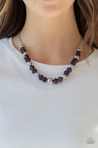 Jewel Jam - Purple Necklace