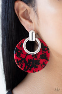 Metro Zoo  - Red Earring