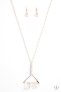 Raw Talent - Rose Gold necklace