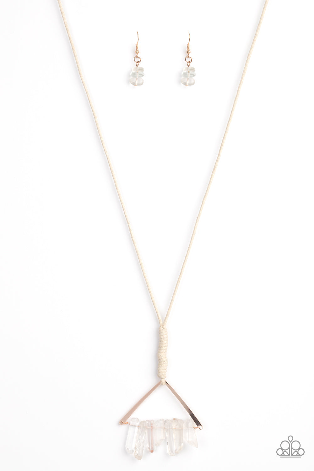 Raw Talent - Rose Gold necklace