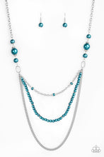 Load image into Gallery viewer, Very Vintage - Blue Necklace
