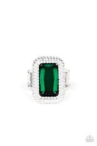 A Grand STATEMENT-MAKER - Green Ring