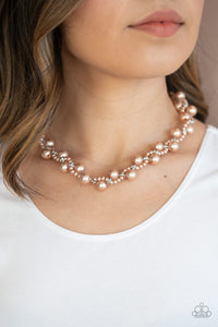 Uptown Opulence - Brown Necklace