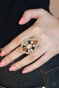 Jungle Jewelry - Brown Ring