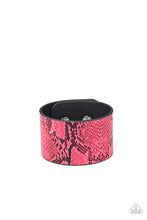 Load image into Gallery viewer, Its a Jungle Out There - Pink Bracelet
