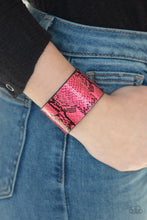 Load image into Gallery viewer, Its a Jungle Out There - Pink Bracelet
