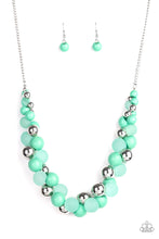 Load image into Gallery viewer, Bubbly Brilliance - Green Necklace
