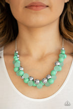 Load image into Gallery viewer, Bubbly Brilliance - Green Necklace
