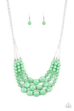 Load image into Gallery viewer, Flirtatiously Fruity - Green necklace
