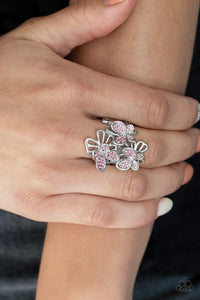 Flighty Flutter - Pink Ring