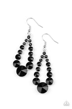 Load image into Gallery viewer, Here GLOWS Nothing! - Black Earring
