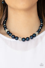 Load image into Gallery viewer, Rich Girl Refinement - Blue necklace
