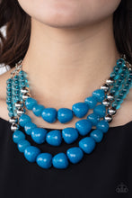 Load image into Gallery viewer, Forbidden Fruit - Blue Necklace

