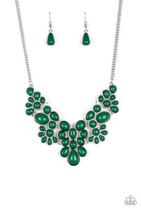 Bohemian Banquet - Green necklace