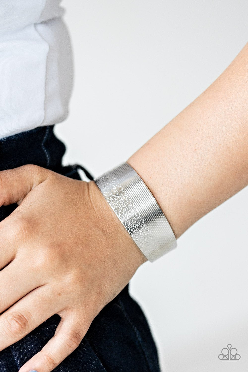 Mixed Vibes Silver bracelet