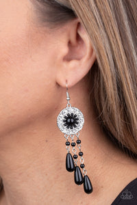Dreams Can Come True - Black Earring