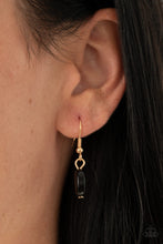 Load image into Gallery viewer, Modern Masquerade - Black necklace
