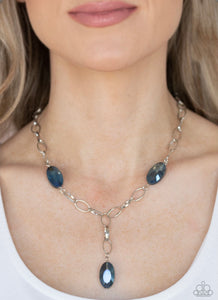 Power Up - Blue Necklace