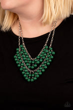 Load image into Gallery viewer, Bubbly Boardwalk - Green Necklace
