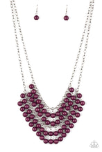 Load image into Gallery viewer, Bubbly Boardwalk - Purple Necklace
