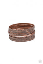 Load image into Gallery viewer, Relics On Repeat - Copper bracelet
