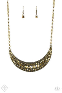 Moon Child Magic - Brass Necklace