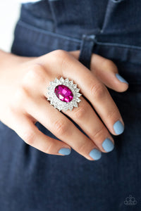 Secret Garden Glow - Pink ring