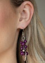 Load image into Gallery viewer, Fruity Finesse - Purple Earring

